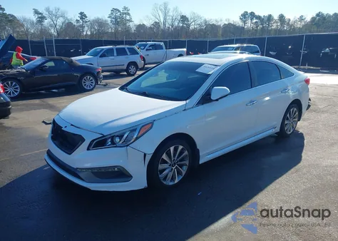 2017 Hyundai Sonata Sport из США, поврежденный, VIN 5NPE34AF1HH480703
